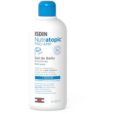 ISDIN - Nutratopic Pro-AMP - 400ml - Douchegel – afbeelding 2