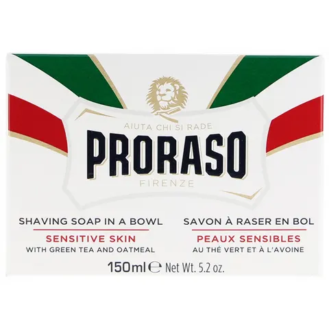 Scheerzeep White Proraso (150 ml) – afbeelding 3