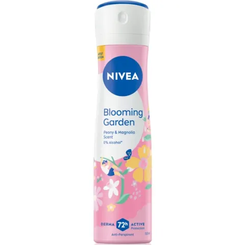Nivea Deospray – Blooming Garden 150 ml – afbeelding 3