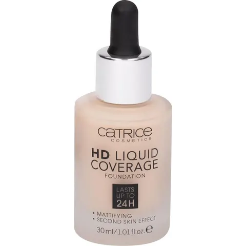 Catrice HD Liquid Coverage Foundation Tint 010 Light Beige 30 ml – afbeelding 2