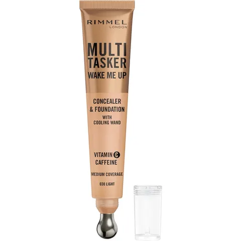Rimmel Multi-Tasker Wake Me Up Concealer & Foundation - 30 - Light, 20 ml – afbeelding 3