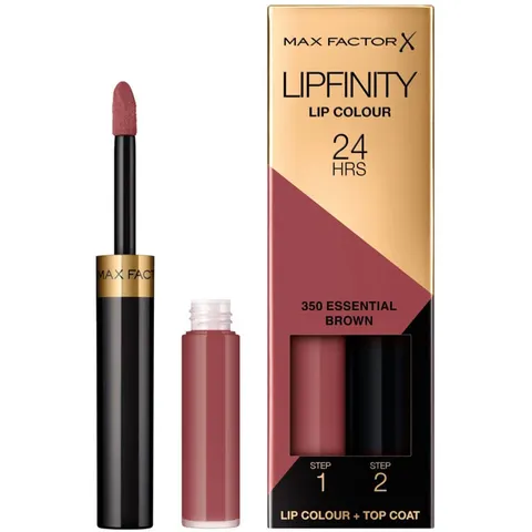 Max Factor Lipfinity Lip Colour Lippenstift - 350 Essential Brown – afbeelding 2