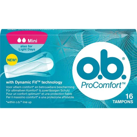 O.B.® ProComfort Mini Tampons -16 stuks – afbeelding 2