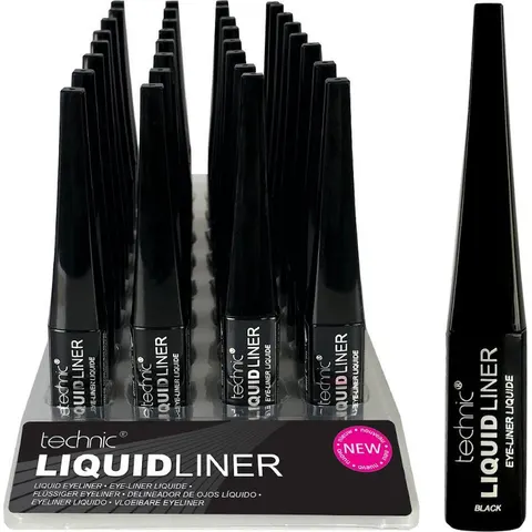 Technic Liquid Eyeliner - Black – afbeelding 2
