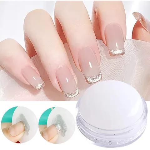 INF Tampon à ongles en silicone Blanc – image 2