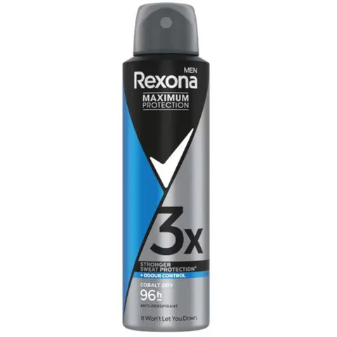 Rexona Deo spray - 150ml - maximum protection - cobalt dry – afbeelding 2