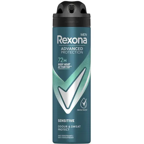 Rexona Men - Deodorant - Spray - Sensitive - 150ml – afbeelding 2