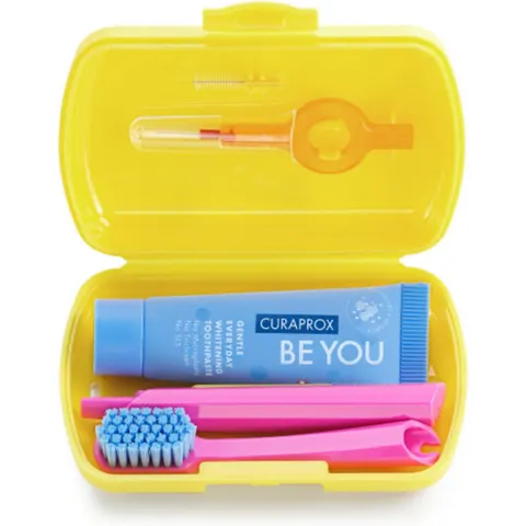 Curaprox Reisset Geel - 1 set – afbeelding 2