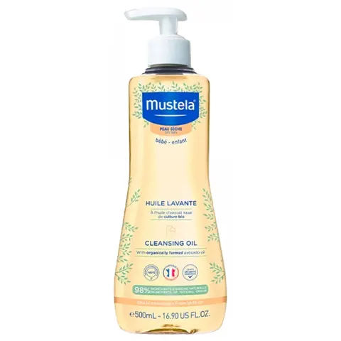 Doucheolie Bébé Mustela (500 ml) – afbeelding 2