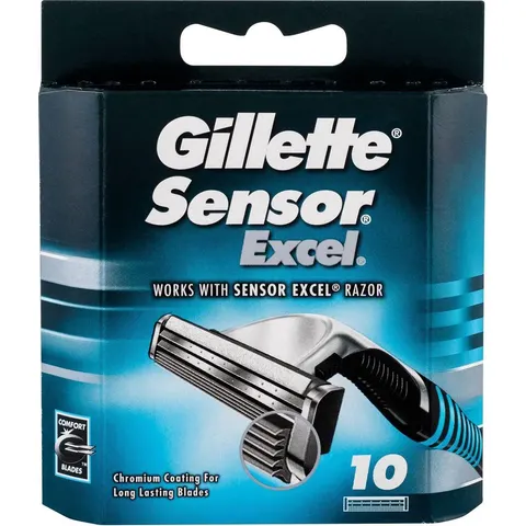 Gillette Sensor Excel Scheermesjes (10st.) – afbeelding 2
