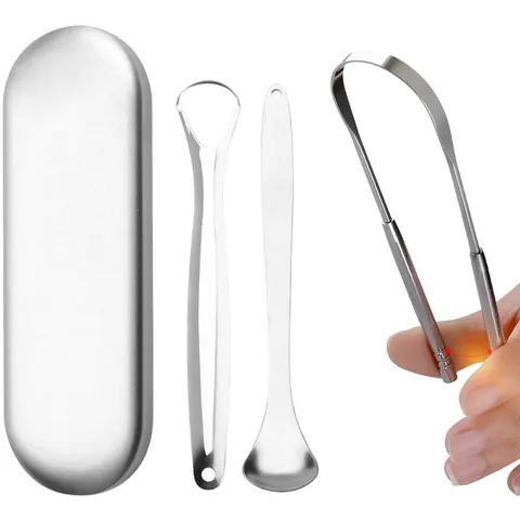 Tongschraper RVS 3-pack – afbeelding 2