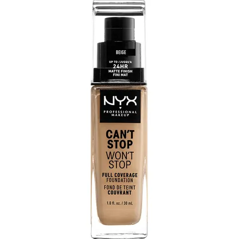 NYX Can't Stop Won't Stop Foundation - Beige – afbeelding 4