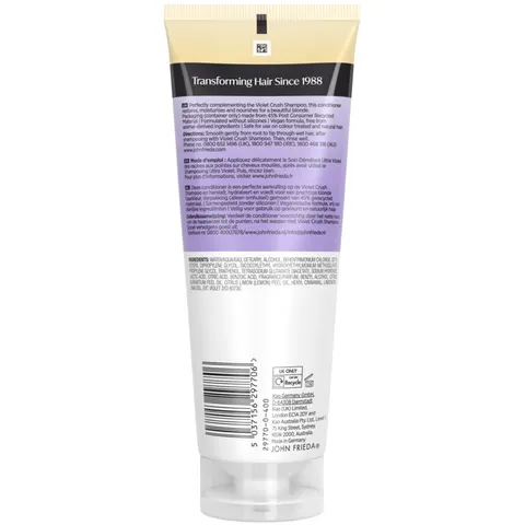 John Frieda Violet Crush Purple Conditioner - 250 ml – afbeelding 3