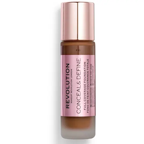 Makeup Revolution - Conceal & Define Foundation - F15 – afbeelding 2