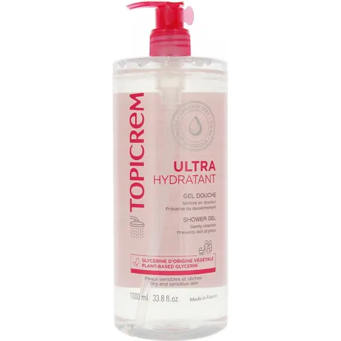 Topicrem UH BODY Gentle Cleansing Gel lavant doux visage, corps et cheveux 1000 ml – image 3