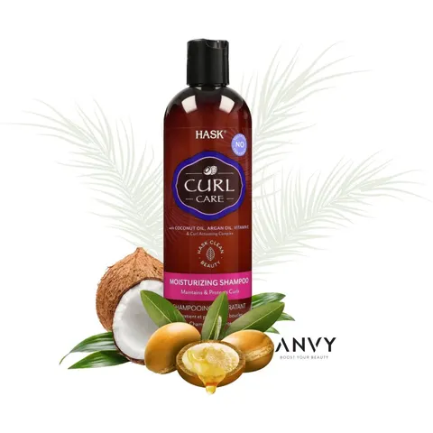 Hask Curl Care moisturizing shampoo 355 ml – image 2