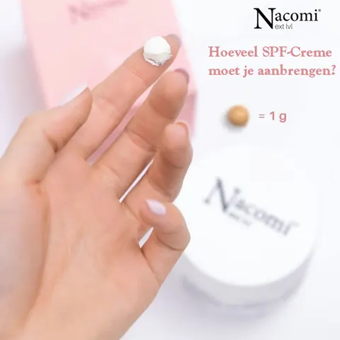 Nacomi NXT Gezichtscreme SPF 50 UV Basic 50ml. – afbeelding 3