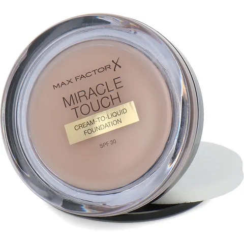 Max Factor Miracle Touch Cream-To-Liquid Foundation - 047 Vanilla – afbeelding 2