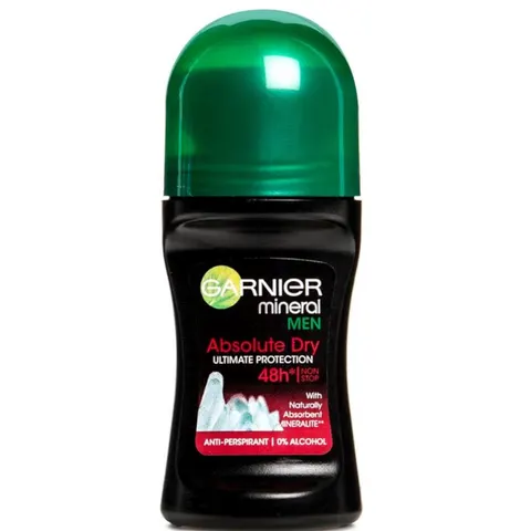 Garnier Roll On 50ml For Men Absolute Dry Deodorant – afbeelding 2