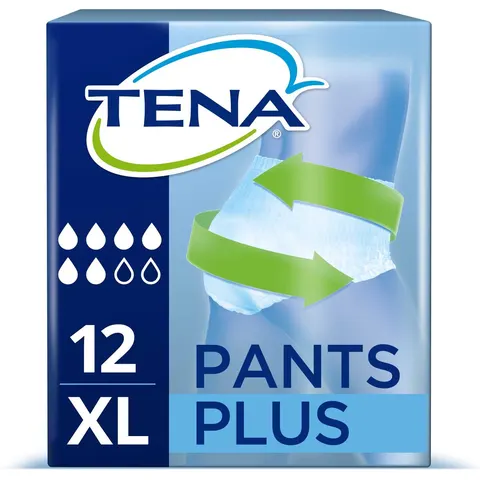 TENA PANTS Plus XL 4x12 – afbeelding 2