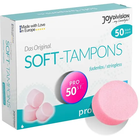 Joy Division Soft Tampons Stringless Professional 50 pièces – image 2