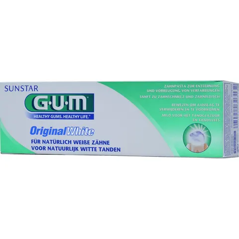 Gum Original White - 75 ml - Tandpasta – afbeelding 2