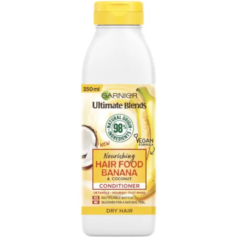 Garnier Ultimate Blends Banana Conditioner 350Ml – afbeelding 2