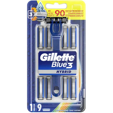 Gillette Blue3 Hybride Scheermes - 10 stuks – afbeelding 3