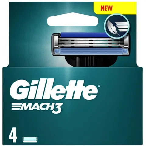 Gillette Mach3 Scheermesjes - 4 stuks – afbeelding 3