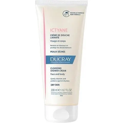 Ducray Ictyane Crème De Douche Lavante – afbeelding 2