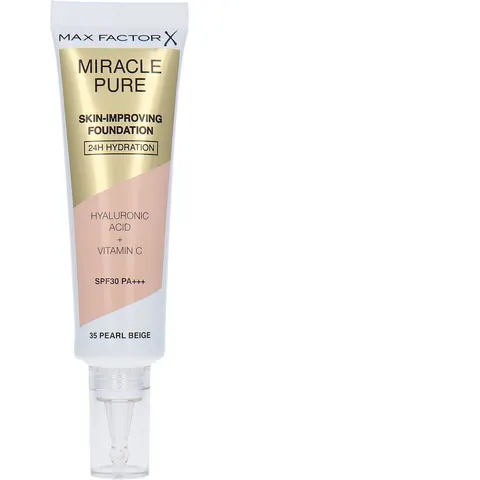 Max Factor Miracle Pure foundation SPF30 #35-pearl beige – image 3
