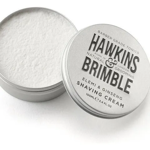 Hawkins & Brimble - Shaving Cream - Scheercrème - Mannen - Elemi & Ginseng – afbeelding 2