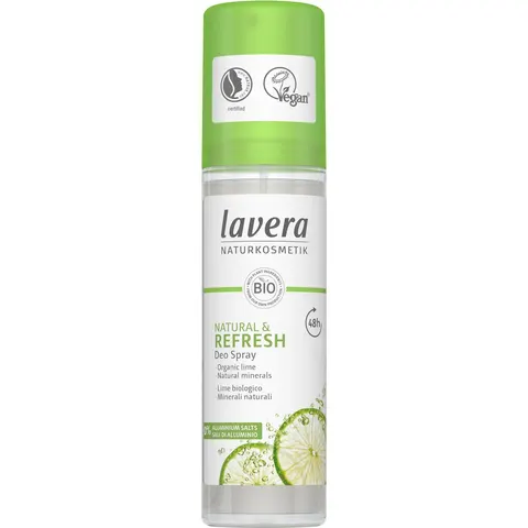 Lavera Deodorant spray natural & refresh bio 75 Milliliter – afbeelding 3