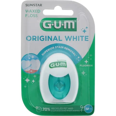 Gum Original White Floss - 30m - Flosdraad – afbeelding 2