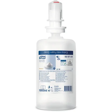 Tork Schuimzeep extra mild 1 liter - foam – afbeelding 2