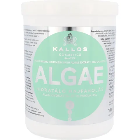 Kallos - Algae Moisturizing Hair Mask - 1000ml – afbeelding 3