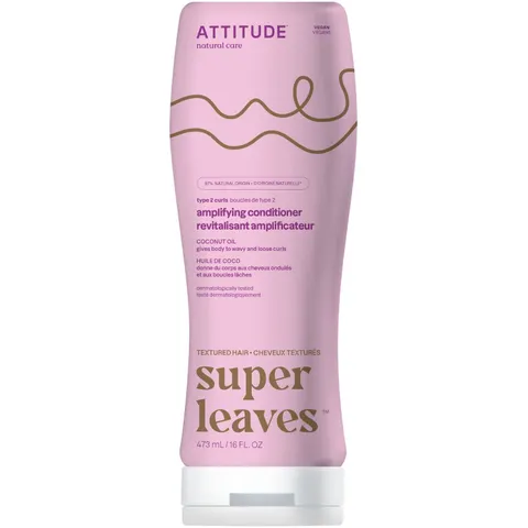 Attitude - Super Leaves Conditioner Curl Amplifying Type 2 - 473ml – afbeelding 2