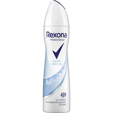 Rexona - Deodorant - Spray - Cotton Dry - 150ml – afbeelding 2