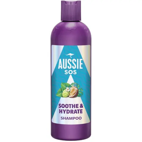Aussie SOS Shampoo Shoothe & Hydrate 300 ml – afbeelding 3