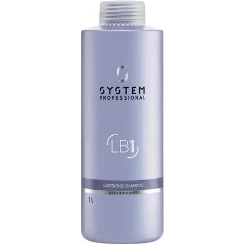 Wella System Professional Luxeblond Shampoo 1000ml – afbeelding 2