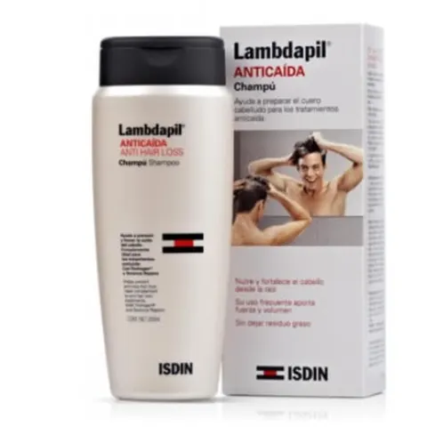 Isdin Lambdapil champú anticaída 400 ml – image 2