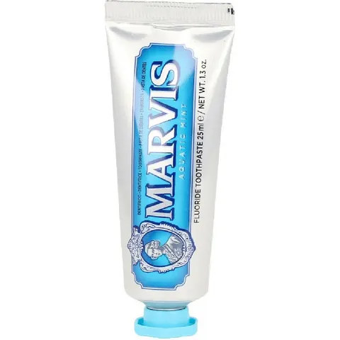 Marvis Toothpaste aquatic mint 25 Milliliter – afbeelding 3