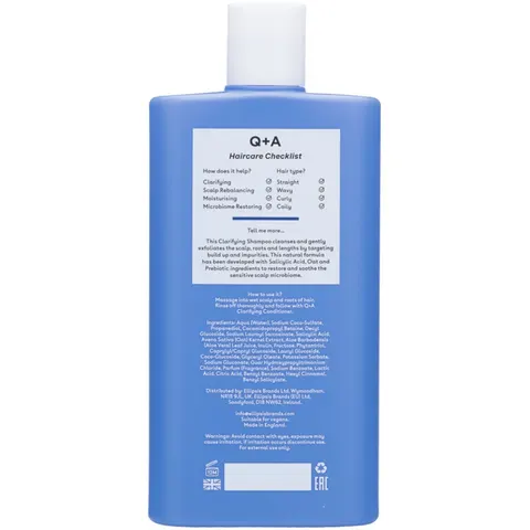 Q+A Clarifying Shampoo 250 ml – afbeelding 2
