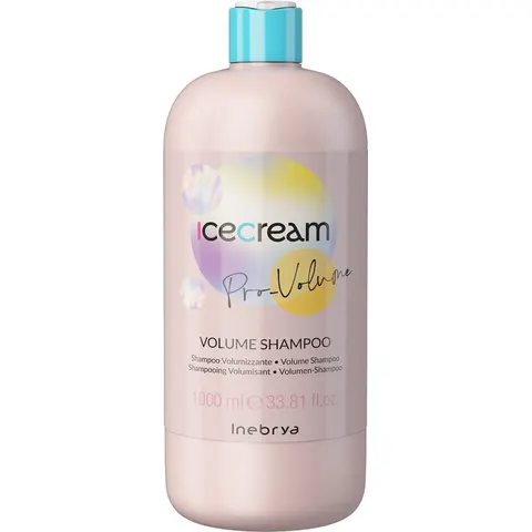 Inebrya - Ice Cream Volume Shampoo 1000ML – afbeelding 3