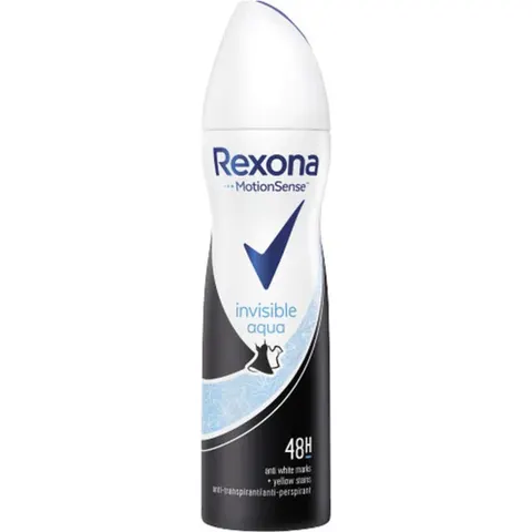 Rexona - Deodorant - Spray - Invisible Aqua - 150ml – afbeelding 2