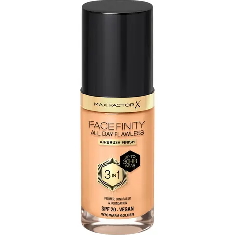 Max Factor Facefinity All Day Flawless Foundation - W76 Warm Golden – afbeelding 3