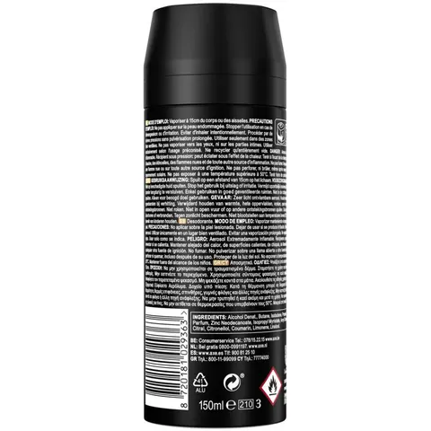 Axe Donkere Verleiding Deo Spray - 150ml – afbeelding 3