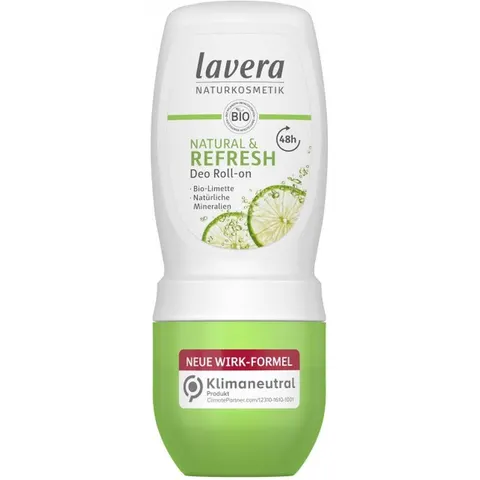 Lavera Deodorant roll-on natural & refresh bio 50 Milliliter – afbeelding 3
