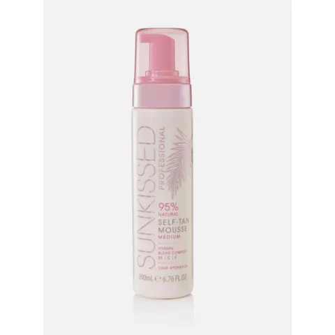 Sunkissed Self Tan Self-Tan Mousse Medium 200 ml – afbeelding 2
