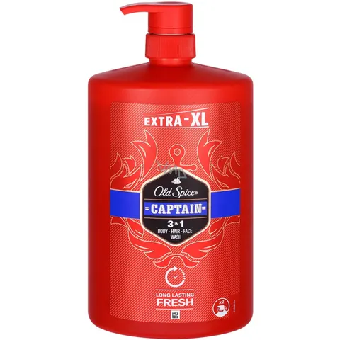 Old Spice Captain Douchegel 3in1 1000 ml – afbeelding 3